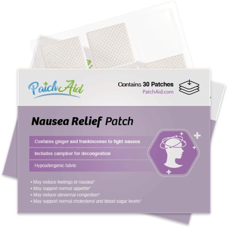 Nausea Relief Patch by PatchAid Size 1Month Supply
