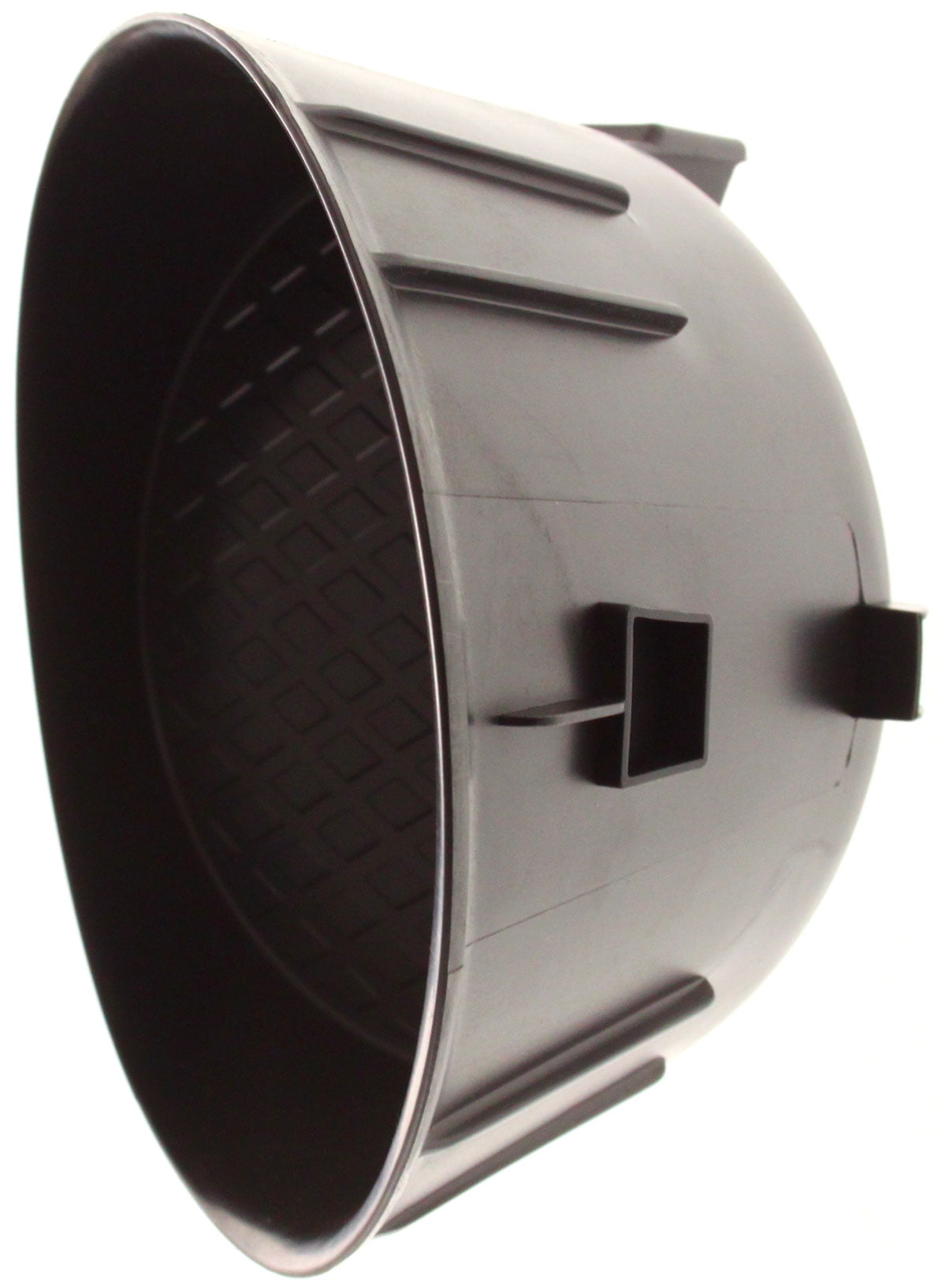 Fog Light Cover Compatible with 2007-2013 Toyota Tundra Right Passenger Black