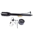 thumbnail image 4 of 28 Inch Polish Stainless Steel GM Manual Floor Shift Steering Column with 9 Hole Wheel Adapter Key Black, 4 of 10