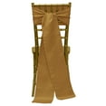 thumbnail image 1 of Ultimate Textile Bridal Satin 8 x 100-Inch Chair Tie Sash Duchess, 1 of 3