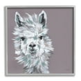 thumbnail image 5 of Stupell Industries Adventurous Llama Breezy White Haired Alpaca Wise Glance,24 x 24, Design by Michele Norman, 5 of 5