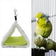 thumbnail image 4 of Casa De Nido De Pájaro Cálido Para Invierno, Suministros Para Mascotas, Hamaca Cálida De Invierno Para Pájaros, Hamaca Colgante Gruesa Para Loro, Hamaca Triangular Para ANGGREK AC6872, 4 of 8