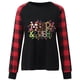 thumbnail image 4 of Pntutb, camiseta de manga larga suelta con cuello redondo y estampado informal a la moda de verano para mujer, blusa, Jersey Pntutb Pntutb-1941, 4 of 7