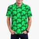 thumbnail image 1 of Fotbe Green Broccoli Camiseta Polo de Golf para Hombre con Estampado – Camisa Deportiva Transpirable con Cuello Abotonado-Large, 1 of 6