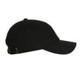 thumbnail image 2 of Classic Baseball Youth Kid Dad Hat Plain Cotton Low Profile Adjustable Cap - Black, Under 5 yrs, 2 of 9