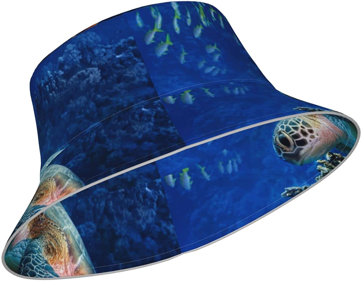 Fishes Reflective Bucket Hat Unisex 