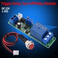 thumbnail image 3 of Minuterie 12 Volts Interrupteur Minuterie 12V DC Minuterie Réglable Module de Démarrage Relais Minuterie Interrupteur 1 à 10sec, 3 of 8