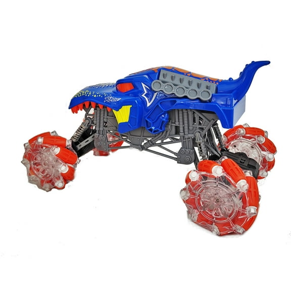 Remote Control Monster Truck Toy for Kids, 1:16 Scale Stunt Vehicle