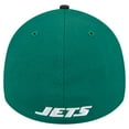 thumbnail image 4 of Men's New Era Green New York Jets Visor Hit 39THIRTY Flex Hat, 4 of 5