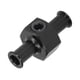 thumbnail image 5 of Conector De Montaje NPT De 1/8 Pulg., Fácil Instalación Metal De Alta Resistencia Presión De Combustible Accesorio En T Resistencia Al Desgaste Para Automoción, 5 of 7