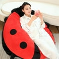 thumbnail image 5 of Giant Wearable Ladybug Pillow, Removable Oversized Decorative Pillows,Giant Ladybug Stuffed Animal with Soft Shells for Kids and Adults Release Stress,Christmas Pillows Home Decorative, 5 of 8