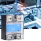 thumbnail image 3 of Relé de estado sólido monofásico 70-280VAC Entrada 24-480VAC Carga AC AC SSR Equipo eléctrico para maquinaria CNC (BERM-1 A4825（25A）) VoborMX herramienta, 3 of 8