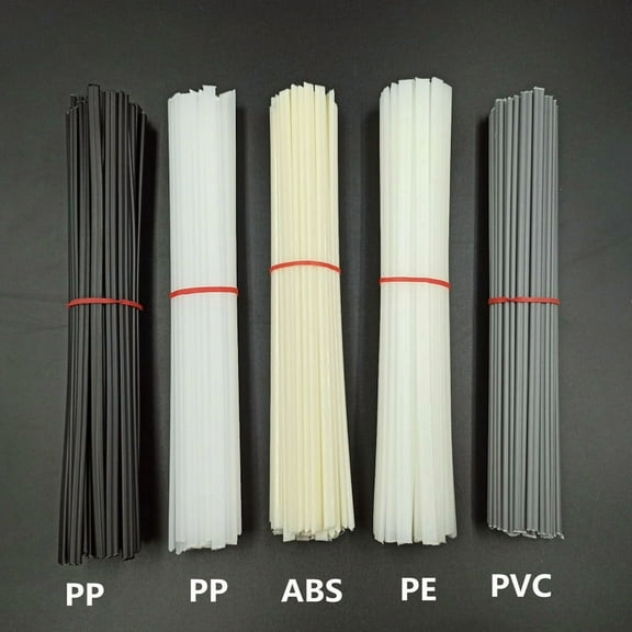 5/10/20PCS Plastic welding rods ABS/PP/PVC/PE Welding Sticks 5x2mm for Plastic Welder gun Bumper Repair Welding Supplies 20CM