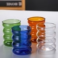 thumbnail image 4 of Naiovety Taza de agua bonita y elegante hecha a mano Color sólido reemplazo hogar dormitorio café té leche jugo taza botella frasco Teteras Transparente Naiovety  HA084627-04, 4 of 6