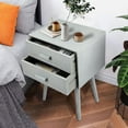 thumbnail image 2 of Urbanest Hartford Two Drawer Side Table, Slate Grey, 2 of 18