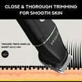 thumbnail image 6 of Supreme Trimmer All-in-One Waterproof Multigroomer for Men | Beard, Body, Pubic & Nose Hair Trimmer Kit | No-Nick LCD Grooming Clippers, Rechargeable Full Body Shaver | SMG3030, 6 of 10