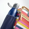 thumbnail image 6 of Fit + Fresh Vertical Insulated Lunch Bag with 28oz. Steel Water Bottle, Colorful Stripe, 6 of 9