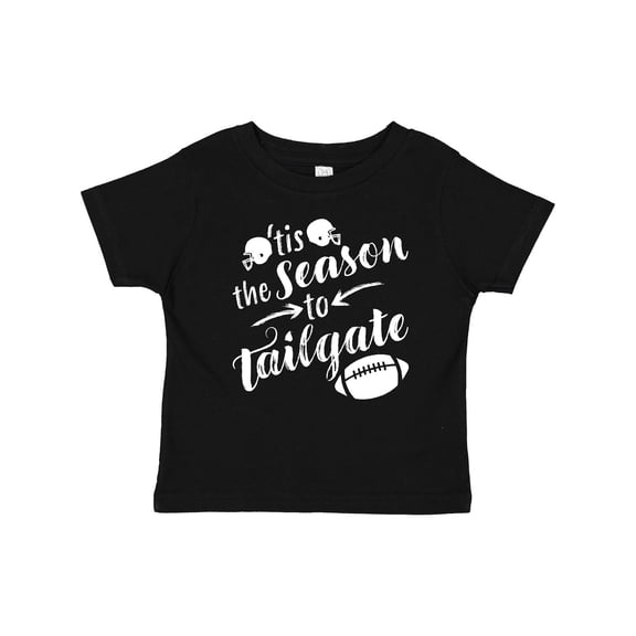 Inktastic Tis the Season to Tailgate with Helmets and Football Boys or Girls Baby T-Shirt