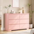thumbnail image 1 of Commode en Bois de 47,3 Po de Large, Organisateur de Rangement, Table Console Multimédia pour Salon Couloir Entrée, 1 of 7