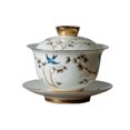 thumbnail image 2 of Taza de té de Kung Fu chino, taza de té de porcelana blanca para el hogar y la oficina, compacta y elegante. 190 ml, 2 of 9