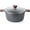 Gray, variant on Ceramic Nonstick Stock Pot with Lid, 4.5 Quart Induction Cooking Pot with Tempered Glass Lid, Stew Pot for Soup and Oatmeal, Pasta Casserole