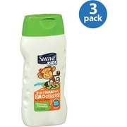 (3 pack) (3 Pack) Suave Kids Coconut Smoothers 2 in 1 Shampoo and Conditioner, 12 oz