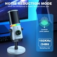 thumbnail image 4 of Micrófono dinámico Aokeo AK-10 USB/XLR para PC, gaming y podcast, 4 of 8