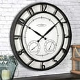 thumbnail image 1 of FirsTime & Co. Park Outdoor Wall Clock, 18", Oil Rubbed Bronze, 1 of 4