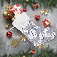 thumbnail image 6 of Coolnut 17.7 Inch Christmas Stockings, 1 PCS Palm Tree Presonalized Large Stocking Sock for Family Holiday Xmas Party Decorations, 6 of 7