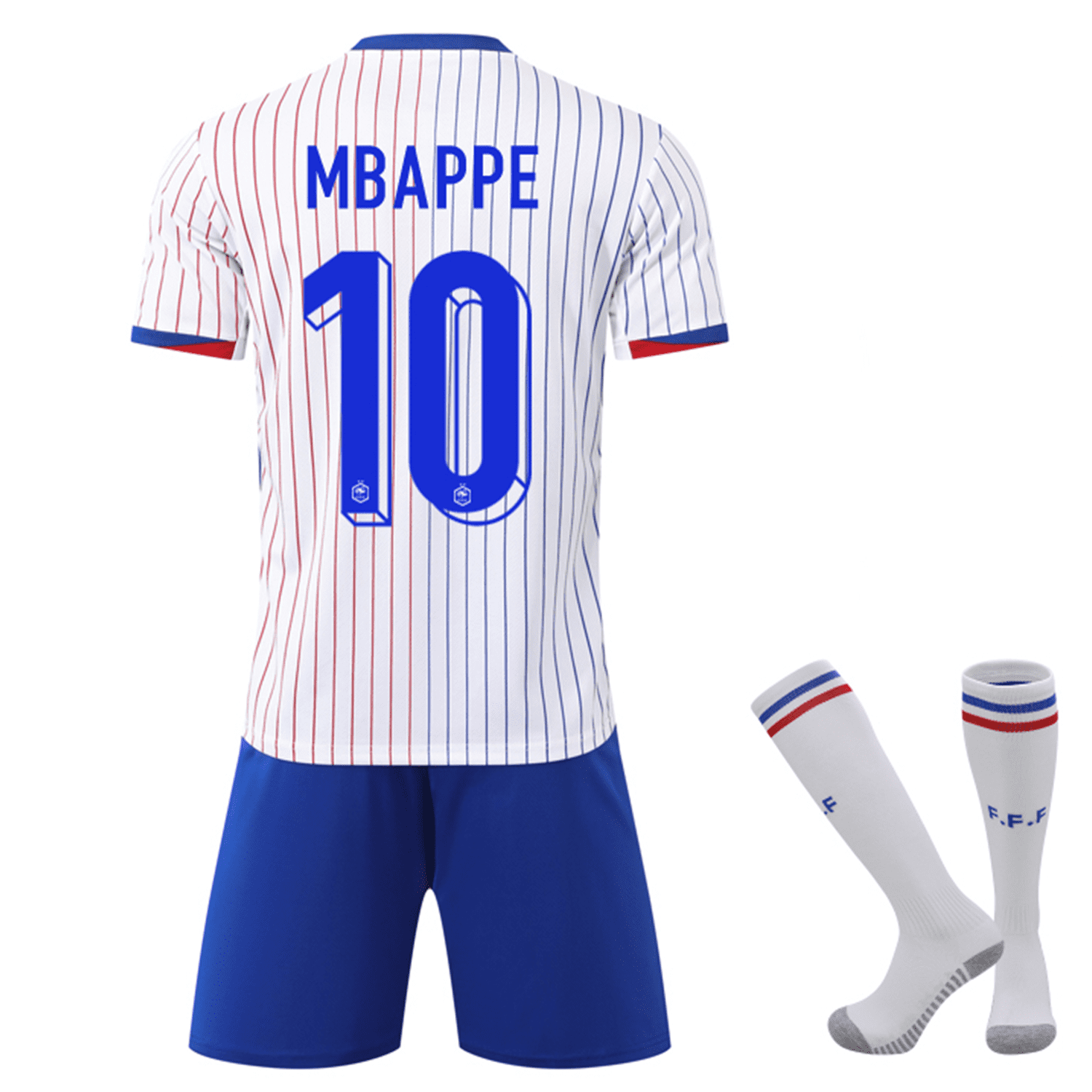 Maillot de Soccer France Extérieur UEFA Euro Cup 2024 10 Mbappe - Main Image