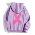 thumbnail image 6 of Cancer Awareness Hoodie for Women 2025 Long Sleeve Full Zipper Hoodies with Pockets Hooded Sweatshirt Jacket, 6 of 7