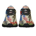 thumbnail image 5 of Memorial Day Veteran Day Honor The Fallen Thank The Living Shoes Sneakers Black Size 12, 5 of 7