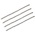 thumbnail image 4 of Cadena curva de 10m, cadena de eslabones trenzados de cobre elegante y personalizada a prueba de herrumbre para pulsera DIY, collar, fabricación de joyas, color plateado y negro, 4 of 12