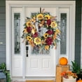 thumbnail image 6 of Christmas Artificial Wreath, Waterproof Wrinkle Resistant Wreath for Home Wall Window Porch Indoor Outdoor Decoration, 6 of 6