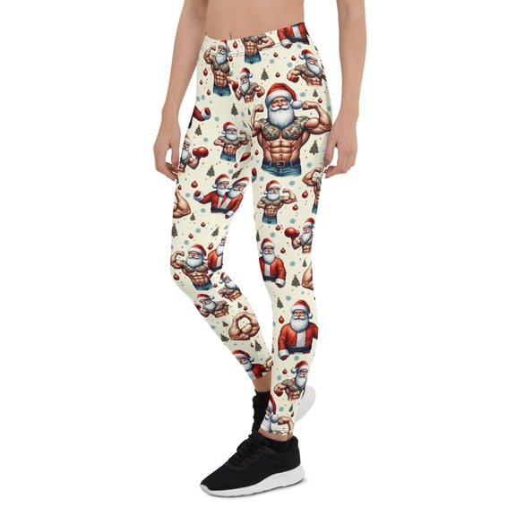 Fit Santa Leggings Size: XS for Women | FIERCEPULSE