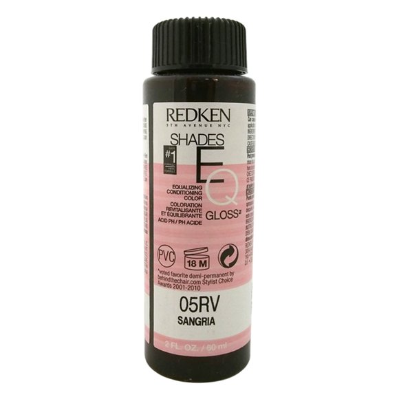 Shades EQ Color Gloss 05RV - Sangria by Redken for Women - 2 oz Hair Color