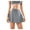 E288 Grey, variant on Angala Ladies Tennis Skirts Solid Color Summer Stretch Fashion Plus Yoga Sports Womens Skirts Size L Black