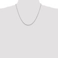 thumbnail image 5 of White Sterling Silver necklace Snake chain 20 in 1.25 mm, 5 of 5