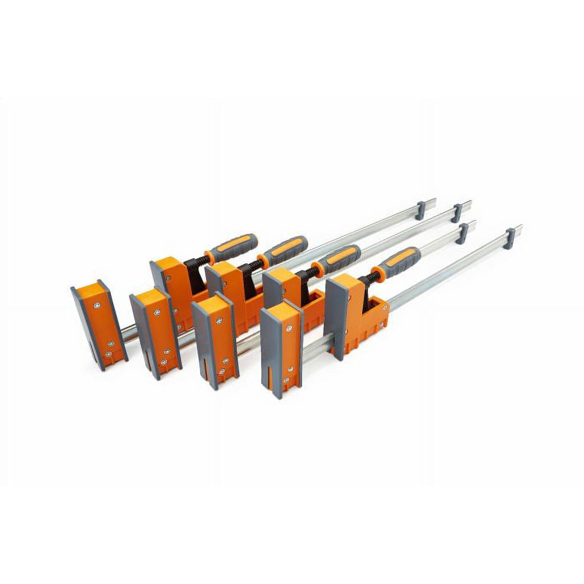 4-Piece Steel Parallel Clamp Set