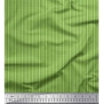 thumbnail image 1 of Soimoi Green Poly Georgette Fabric Artistic Geometric Printed Fabric 1 Yard 52 Inch Wide, 1 of 3