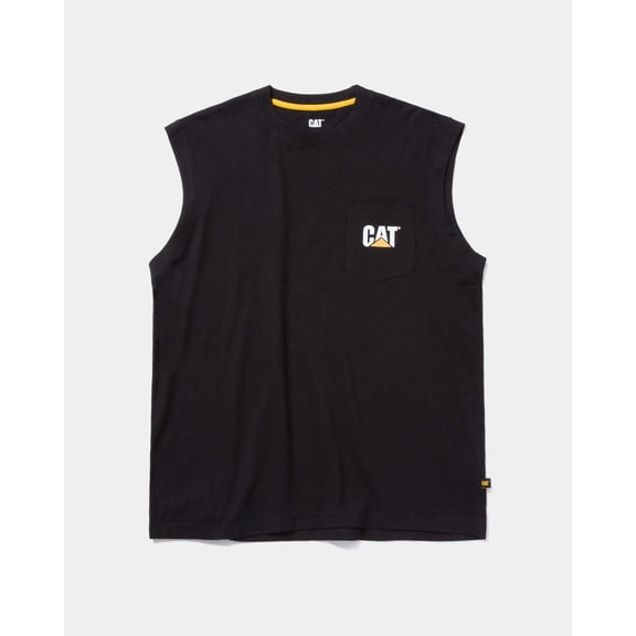 Men's Trademark Sleeveless Pocket Tee | CAT® WORKWEAR