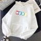 thumbnail image 3 of BTS HOBI mujeres sudadera con capucha Streetwear mujeres HOBI alfabeto inglés coreano Bulletproof Youth League impreso sudadera Casual cuello redondo sudadera Top, 3 of 4