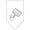 White, variant on Santa Please Stop here Rhinestone Bandana Purple Large