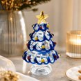 thumbnail image 4 of Dalxymotic Christmas Tree Tabletop Ornament, Festive Desktop Decorative Figurine, Holiday Winter Celebration Accent, Christmas Home Office Decoration for Desk, Shelf, Mantel, 4 of 7