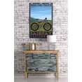 thumbnail image 2 of Fairfax, California, Ride the Trails, Blue Sky (24x36 Giclee Gallery Art Print, Vivid Textured Wall Decor), 2 of 3