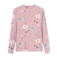 thumbnail image 4 of Patlollav Women Long Sleeve Tops,Ladies Loose T-Shirt Blouse, 4 of 6