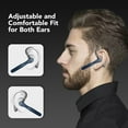thumbnail image 7 of 2025 New Bluetooth Headset V5.3, 100H Talk Handsfree Wireless Headset with Dual ENC Noise Canceling Mic Mute, Single Ear Headsets IP7 Waterproof, In Ear Earpiece for Driving/Office/Business, 7 of 7