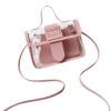 thumbnail image 4 of Under $1 GFHFHITJ Clear Handbag for Women,Clear Crossbody Bag for Stadium Events & Concerts,Transparent Purse with Zipper（Pink）, 4 of 4