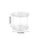 thumbnail image 3 of Double Layer Kitchen Seasoning Turntable Multifunctional Rotating Transparent Storage Rack, 3 of 6