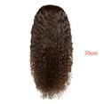 thumbnail image 5 of ERTUTUYI Wigs Synthetic Wigs Women's Wig Black Small Curly Wavy Fiber High Temperature African False Head Cover Curly Human Hair Wig Glueless Lace Front Human Hair B, 5 of 9